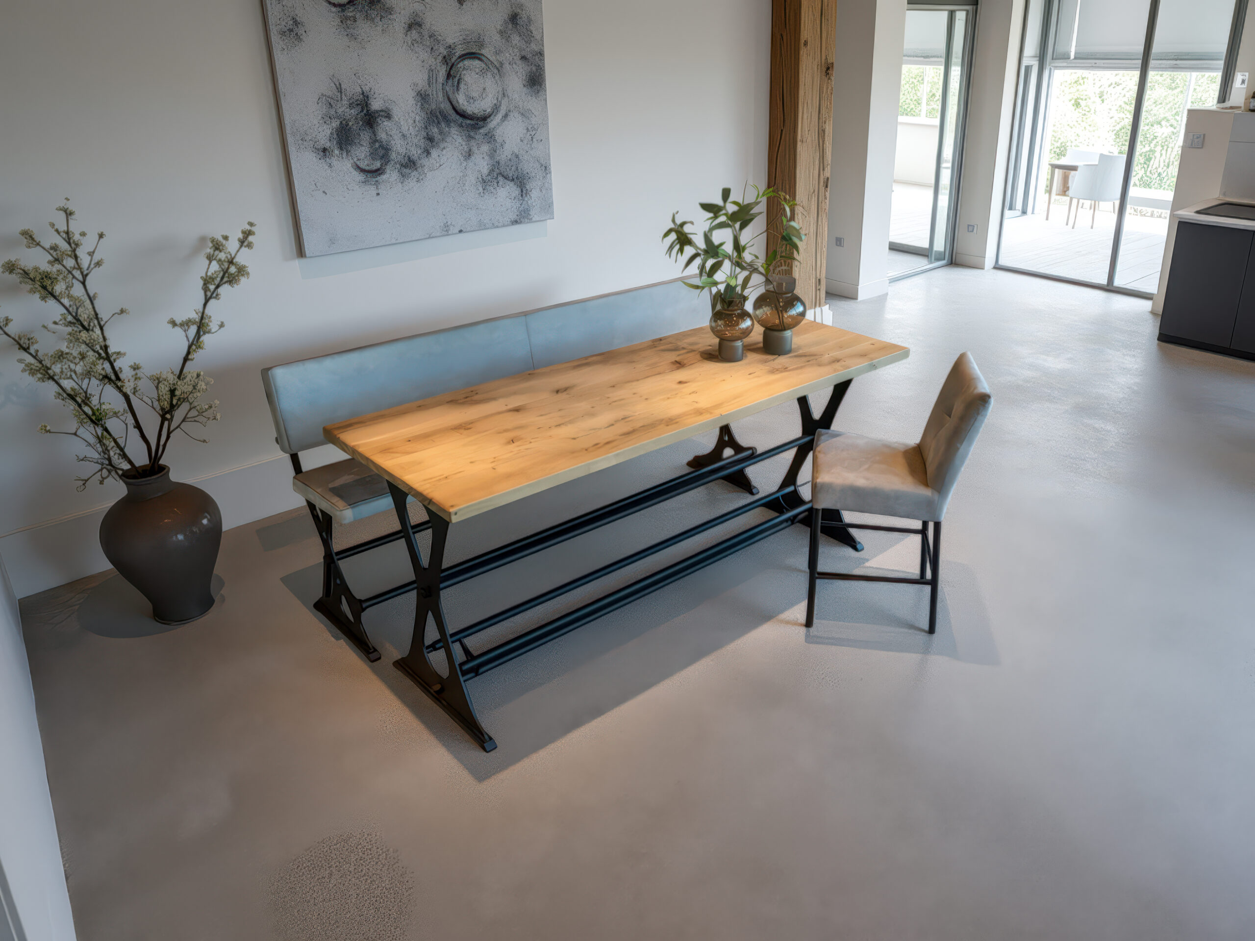 Statement bartafel die vakmanschap en design combineert