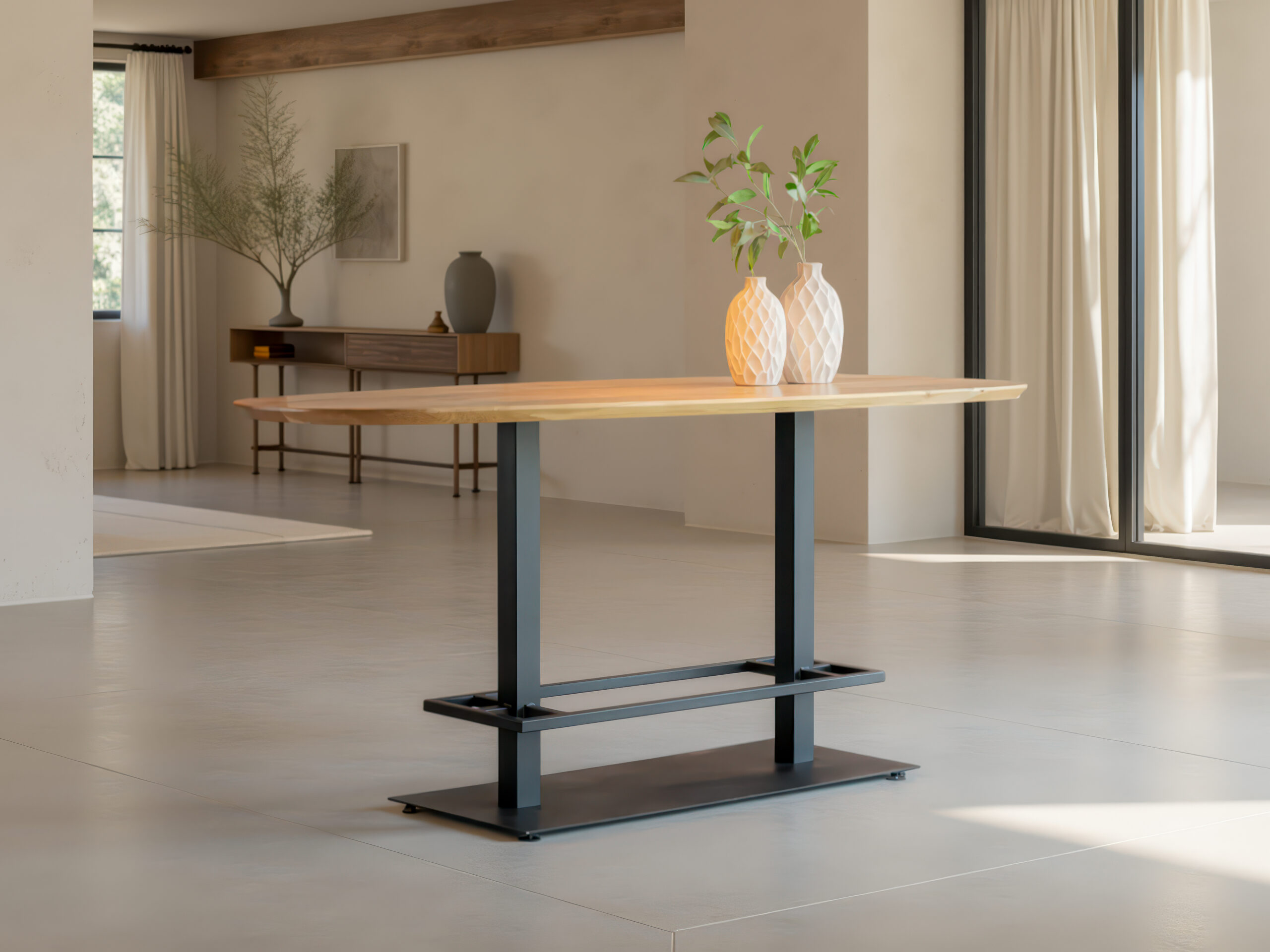 Tijdloze bartafel die perfect past in een modern interieur