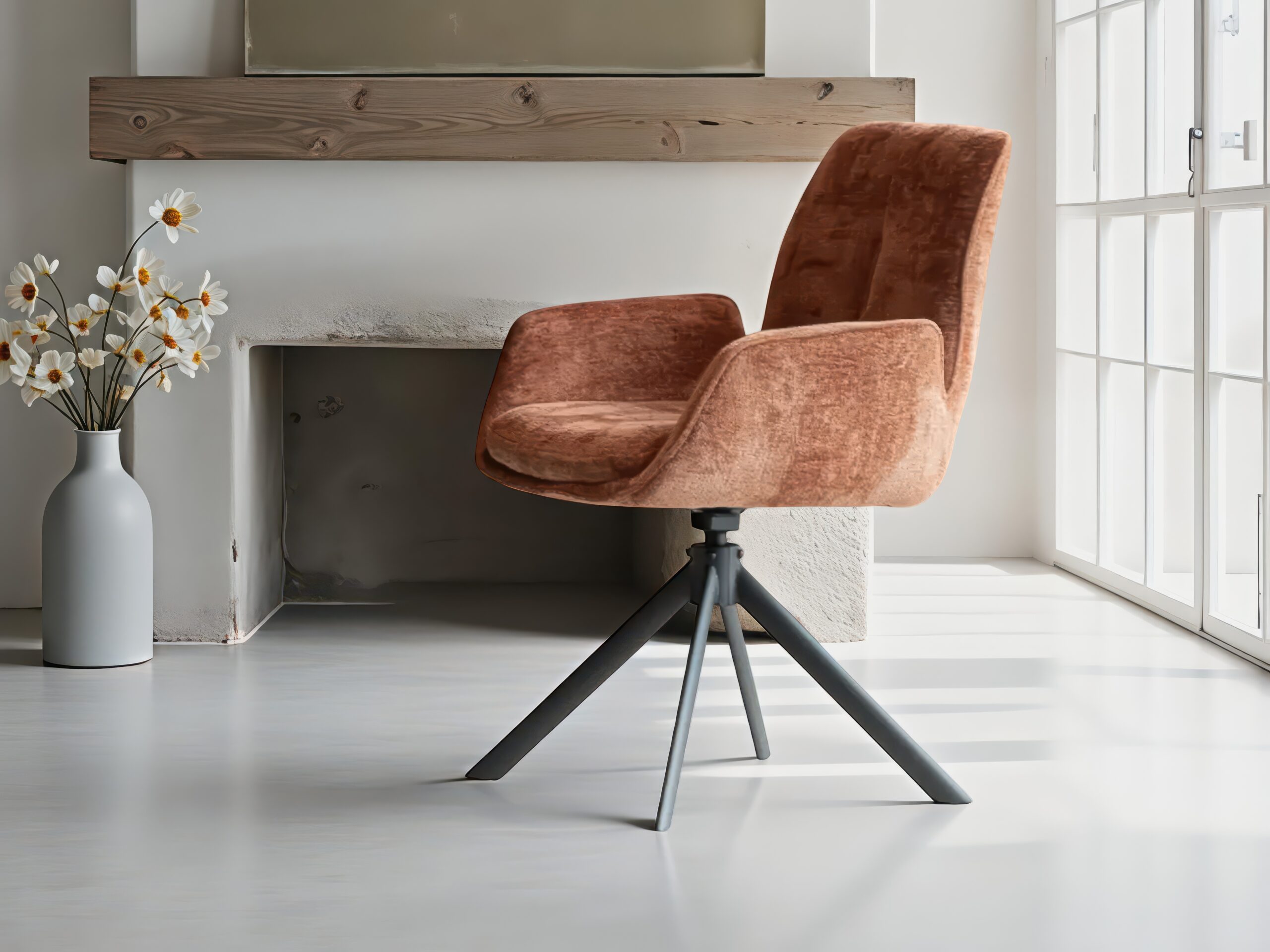 Eetkamerstoel met korte levertijd, verkrijgbaar in meerdere uitvoeringen