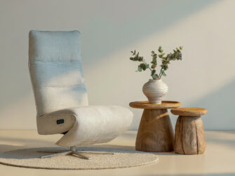 relax fauteuil in stof