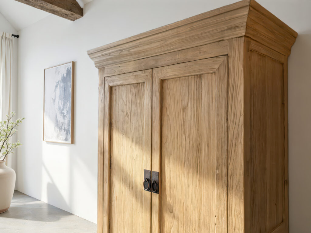 Authentieke kast met landelijke afwerking