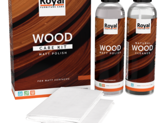 Matt Polish Wood Care Kit + Cleaner