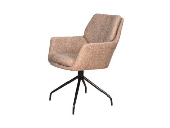 Eetkamerstoel Aarhus - be amazing papyrus - onderstel atlas - metaalkleur zwart Eetkamerstoel Aarhus - be amazing papyrus - onderstel atlas - metaalkleur zwart