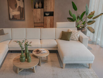 Uitnodigende relaxbank, met talloze opties