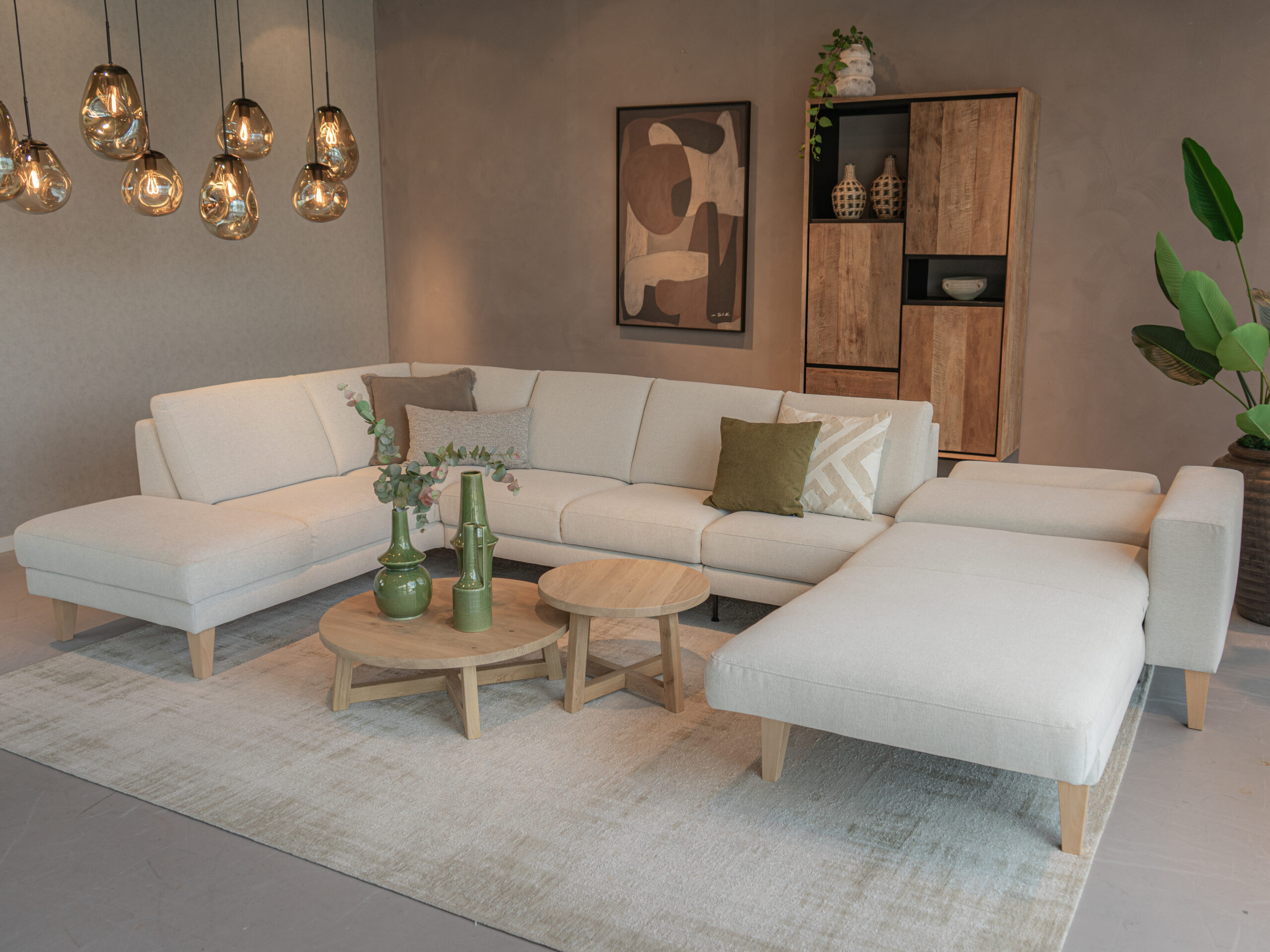 bank met relaxstanden en verstelbare hoofdsteunen