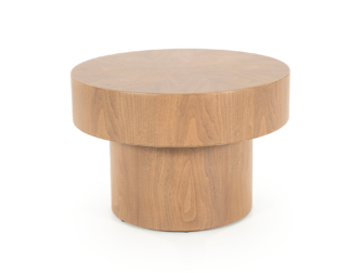 Bijzettafel Bobbie - lichtbruin - Ø45x30cm