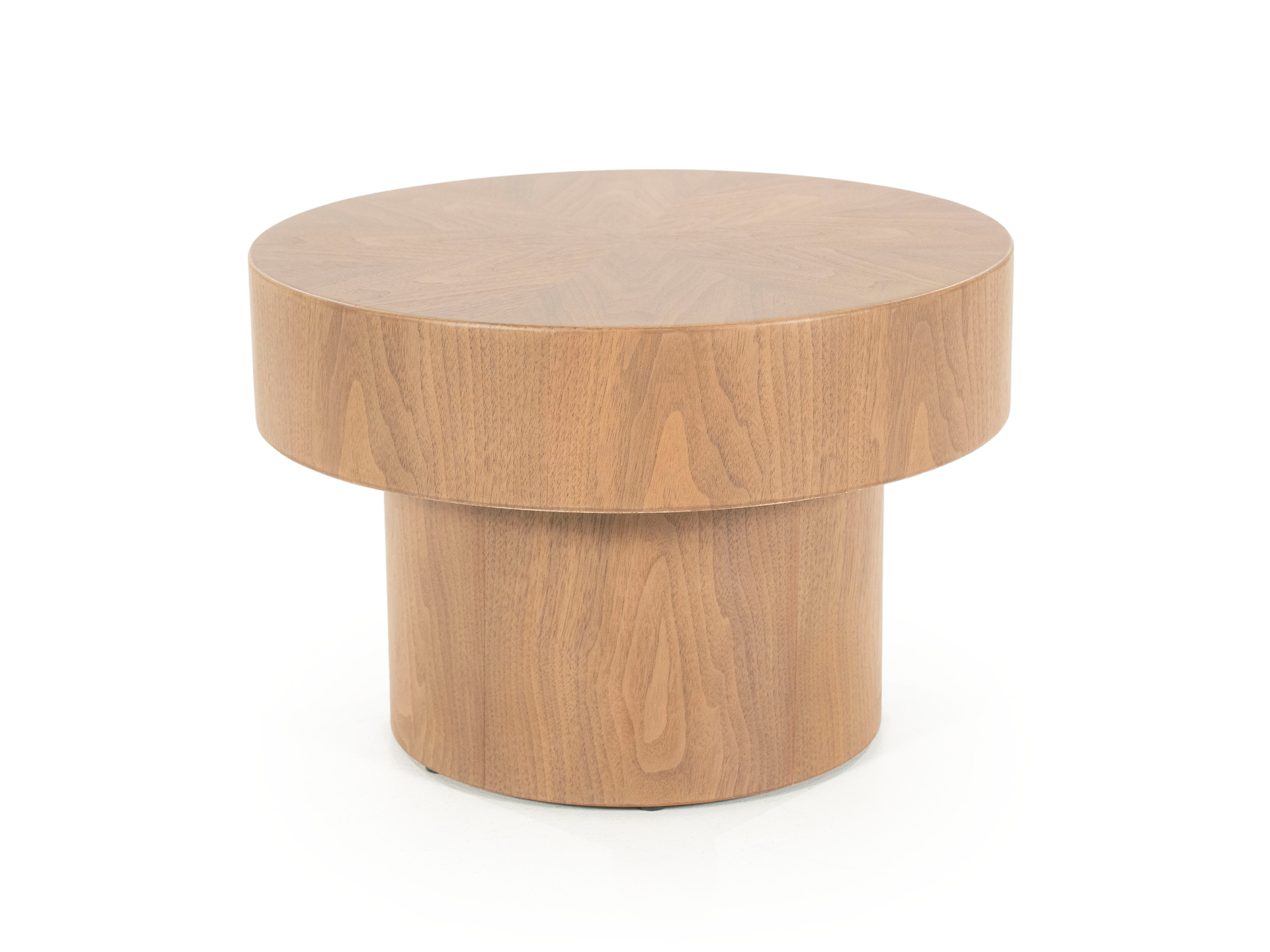 Bijzettafel Bobbie - lichtbruin - Ø45x30cm