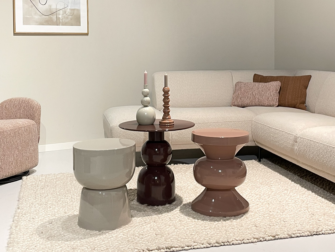 Kleine bijzettafel met verfijnde afwerking