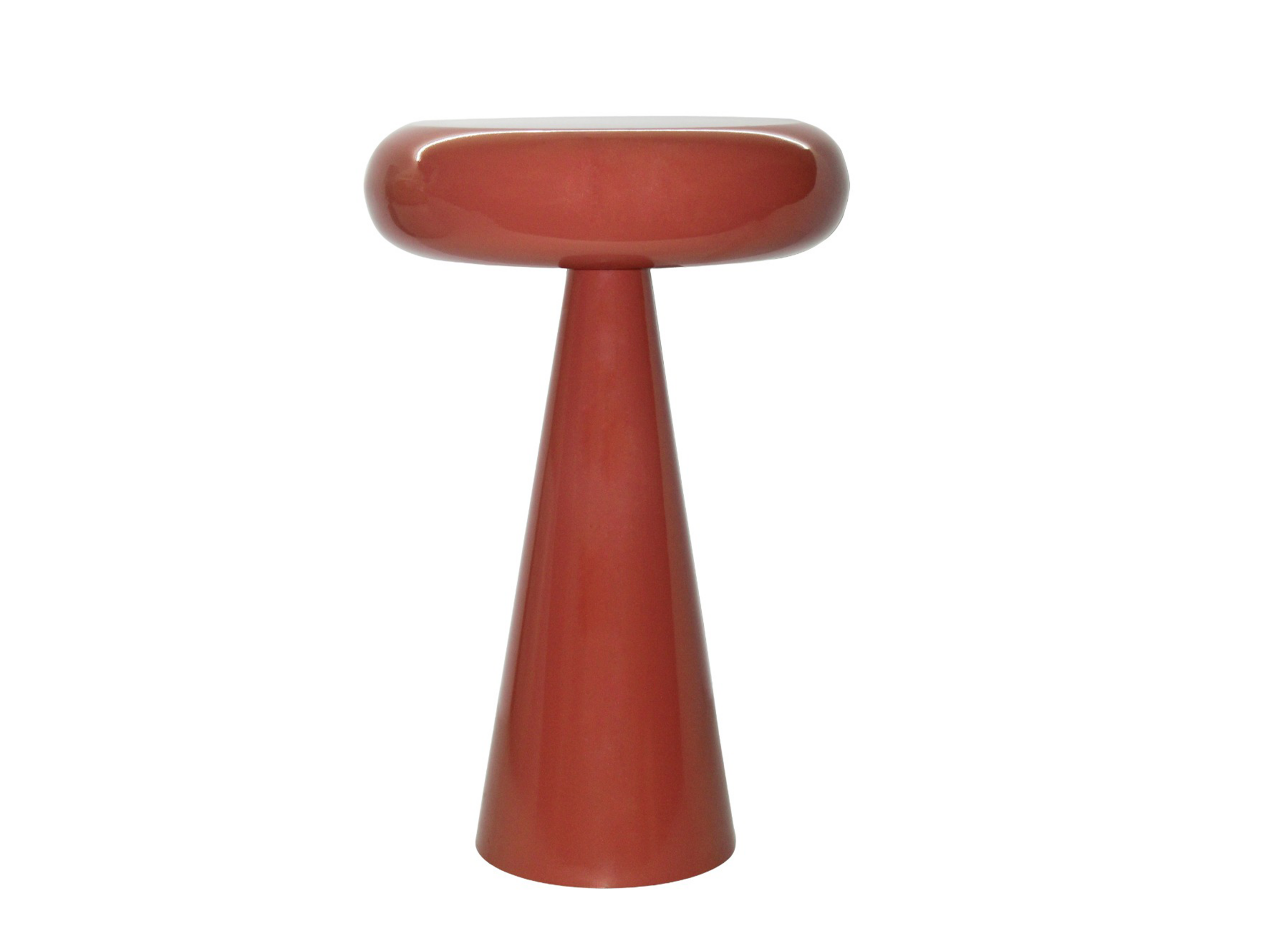 Bijzettafel Sam - amber - Ø36x57cm