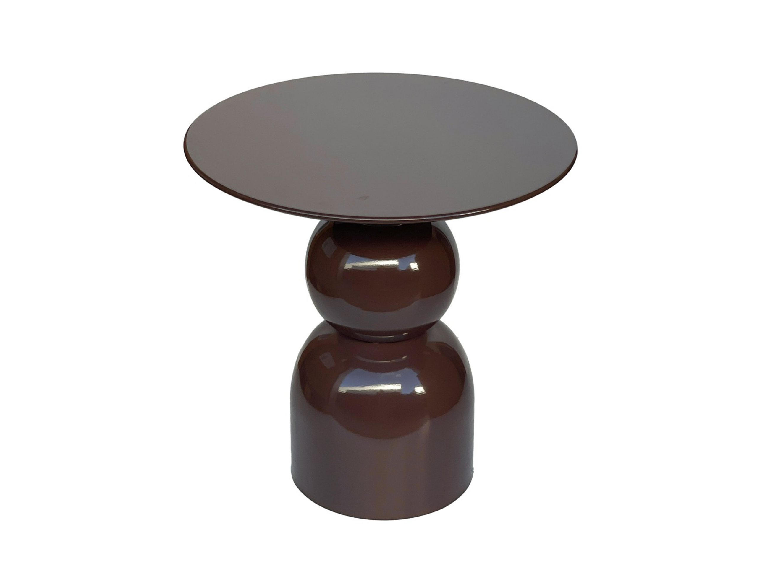 Bijzettafel Wes - rust - Ø50x52.5cm