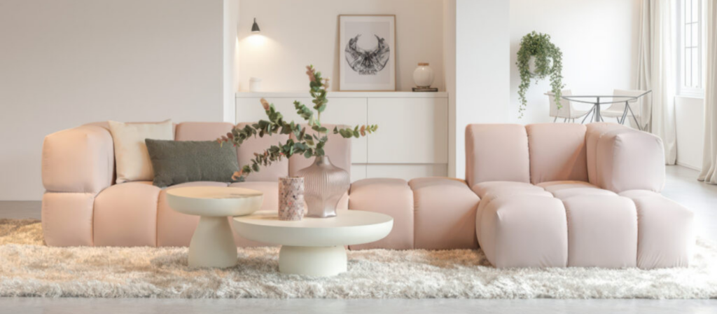 Blog banner Voorjaar in huis Frisse kleuren en lichte materialen