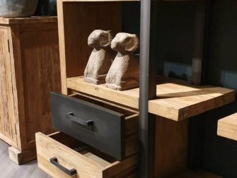 stijlvolle boekenkast hout