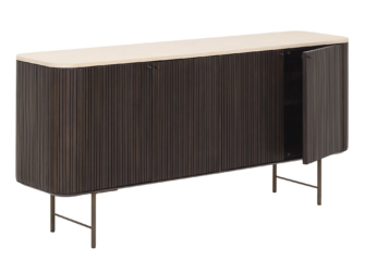 Dressoir Maroon - 180x45x85cm - 4 deurs Dressoir Maroon - 180x45x85cm - 4 deurs