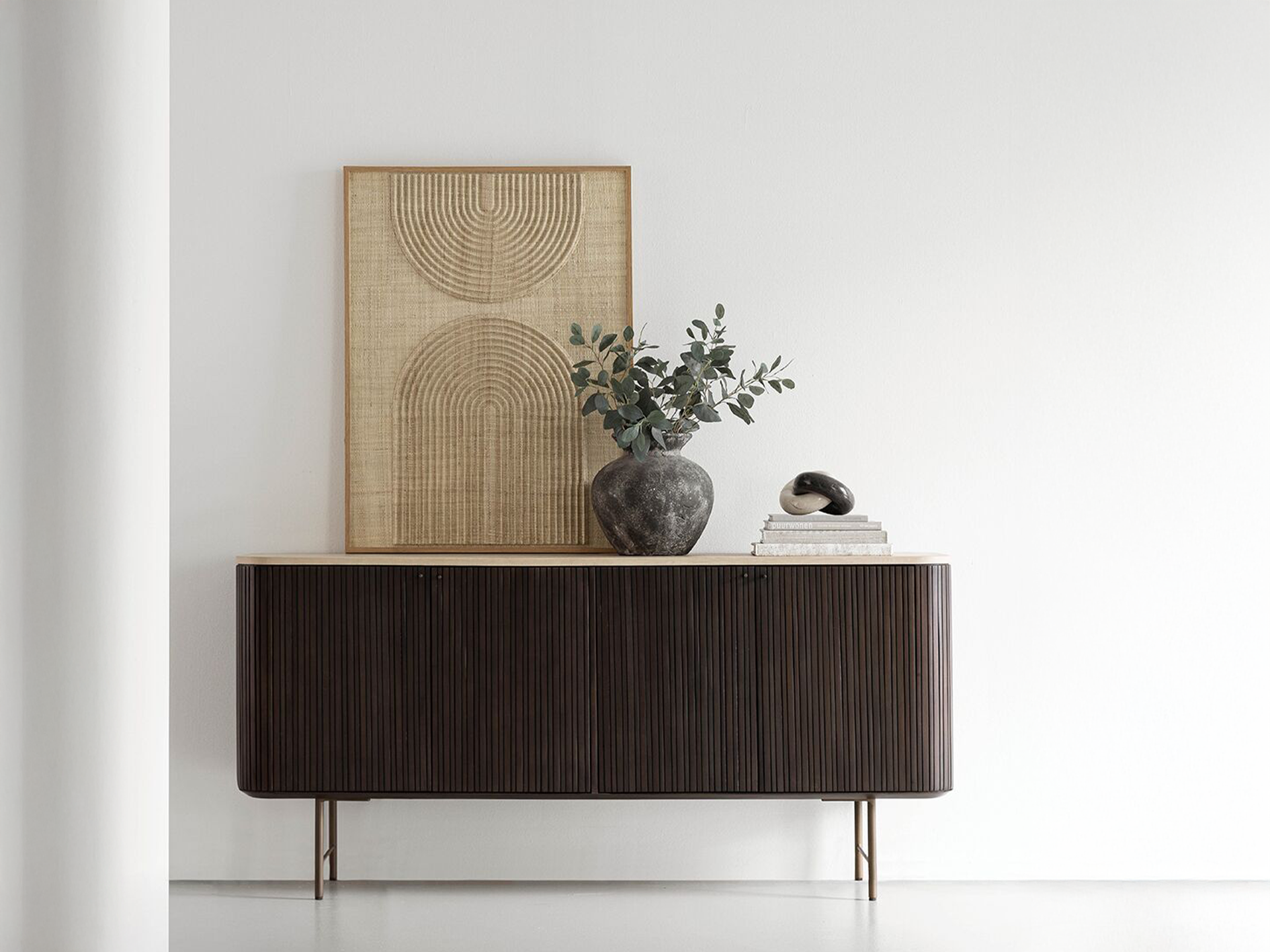 Dressoir Maroon - 180x45x85cm - 4 deurs