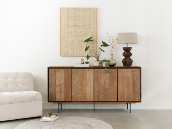 houten kast ranke poten