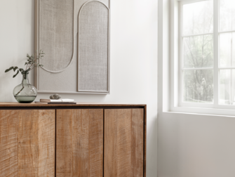 Dressoir Monastero 180x40x90cm - 4 deuren modern dressoir van teakhout