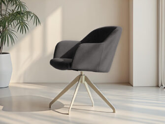 Eetkamerstoel in groentinten met eigentijdse flair