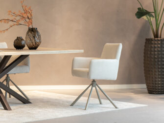 Stoel met draaifunctie voor je eetkamer