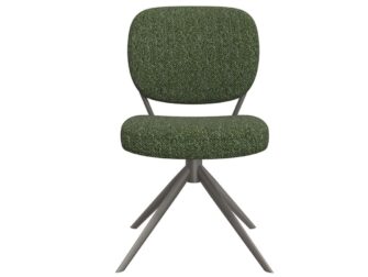 Eetkamerstoel Axton - forest - zonder arm - metaalkleur dark green Eetkamerstoel Axton - forest - zonder arm - metaalkleur dark green