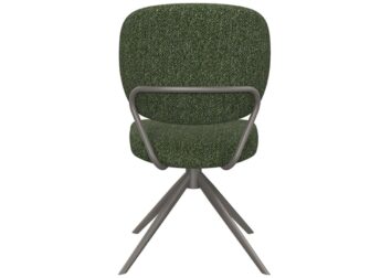 Eetkamerstoel Axton - forest - zonder arm - metaalkleur dark green Eetkamerstoel Axton - forest - zonder arm - metaalkleur dark green