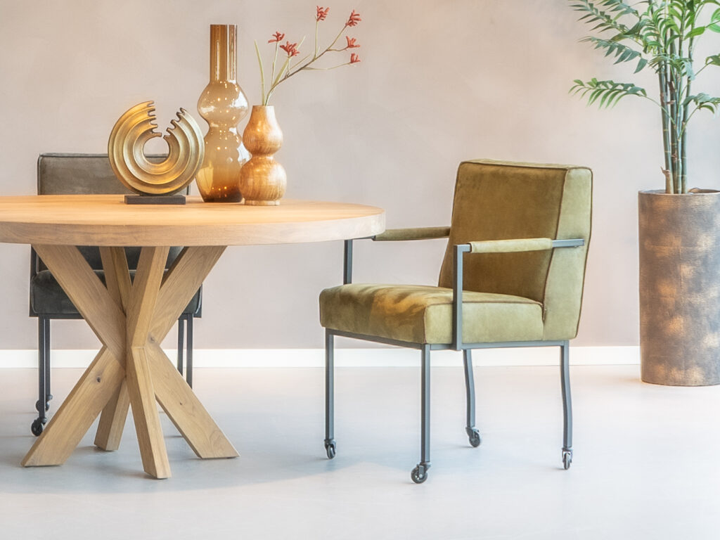 eetkamerstoelen ronde tafel