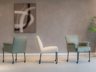 Eetkamerstoel Cazorla - alpine sage - mine shell - fusion thyme