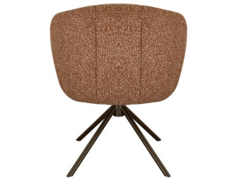 Eetkamerstoel Cloud - terra - metaalkleur anodic brown Eetkamerstoel Cloud - terra - metaalkleur anodic brown