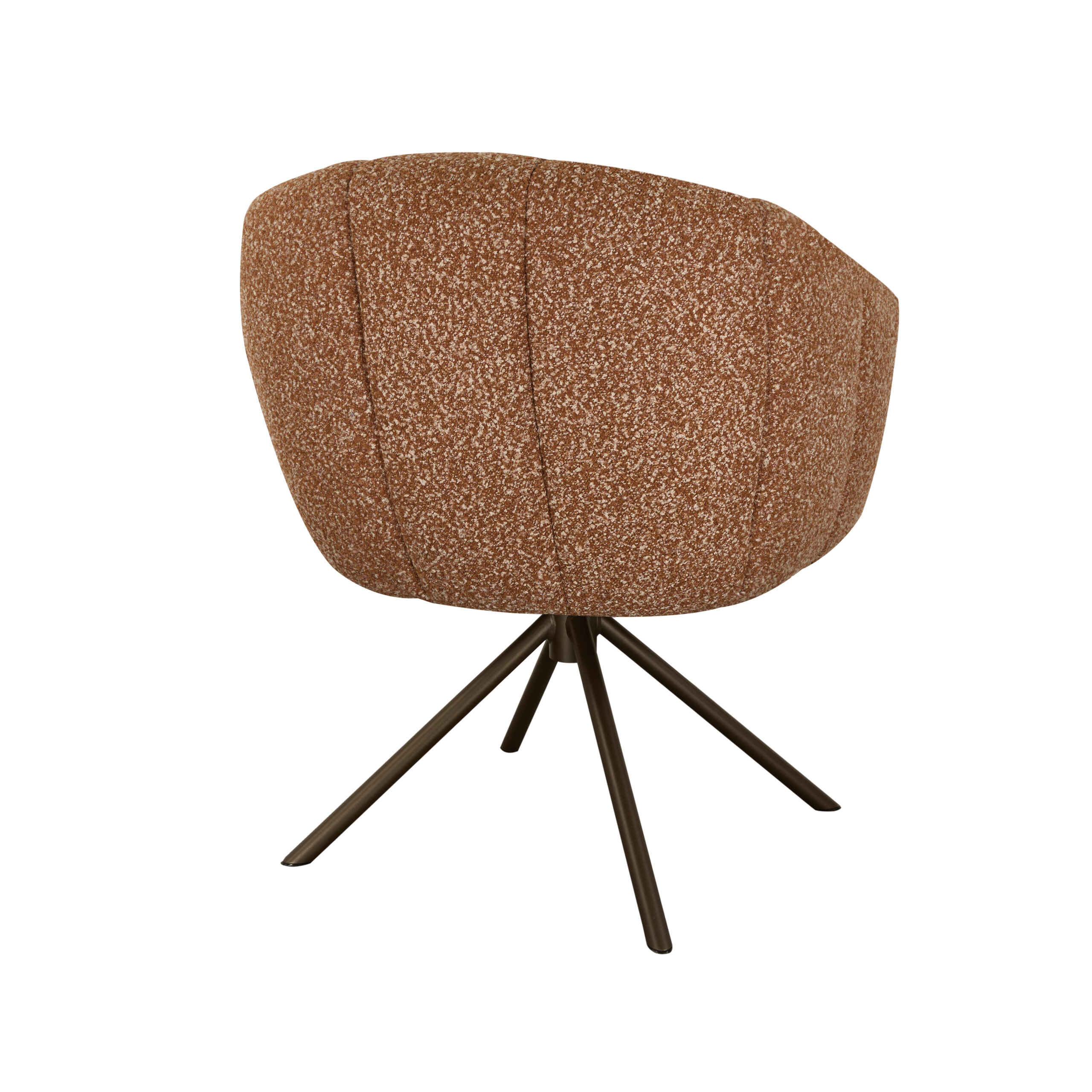 Eetkamerstoel Cloud - terra - metaalkleur anodic brown