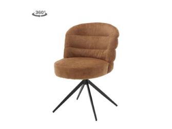 Eetkamerstoel Evia - caramel brown - met arm Eetkamerstoel Evia - caramel brown - met arm