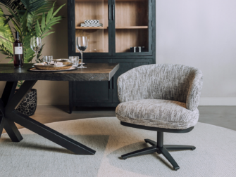 luxe kuip eetkamerstoel