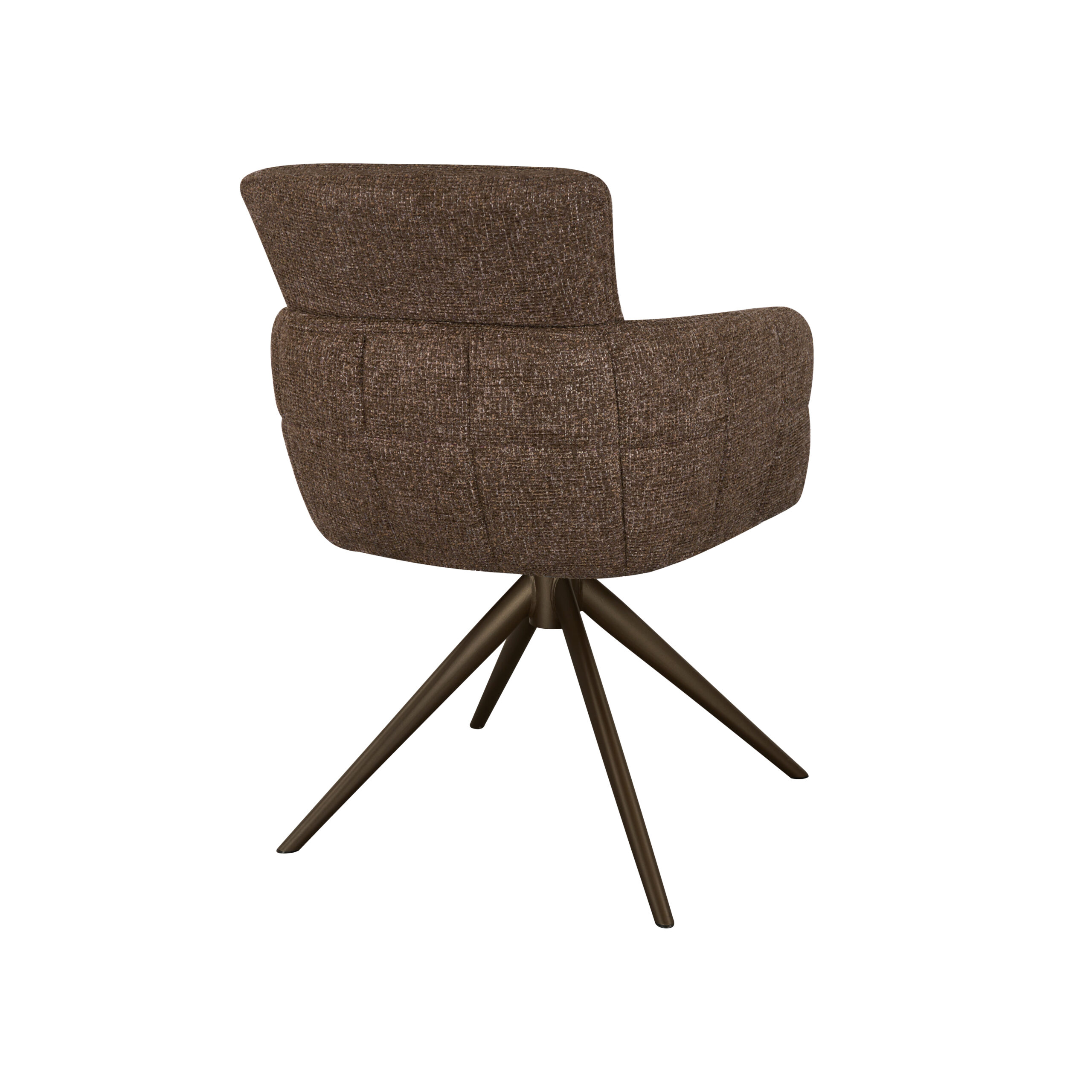 Eetkamerstoel Fay - army - metaalkleur anodic brown