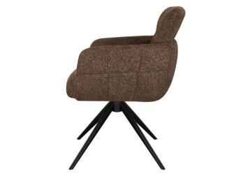 Eetkamerstoel Fay - army - metaalkleur zwart Eetkamerstoel Fay - army - metaalkleur zwart