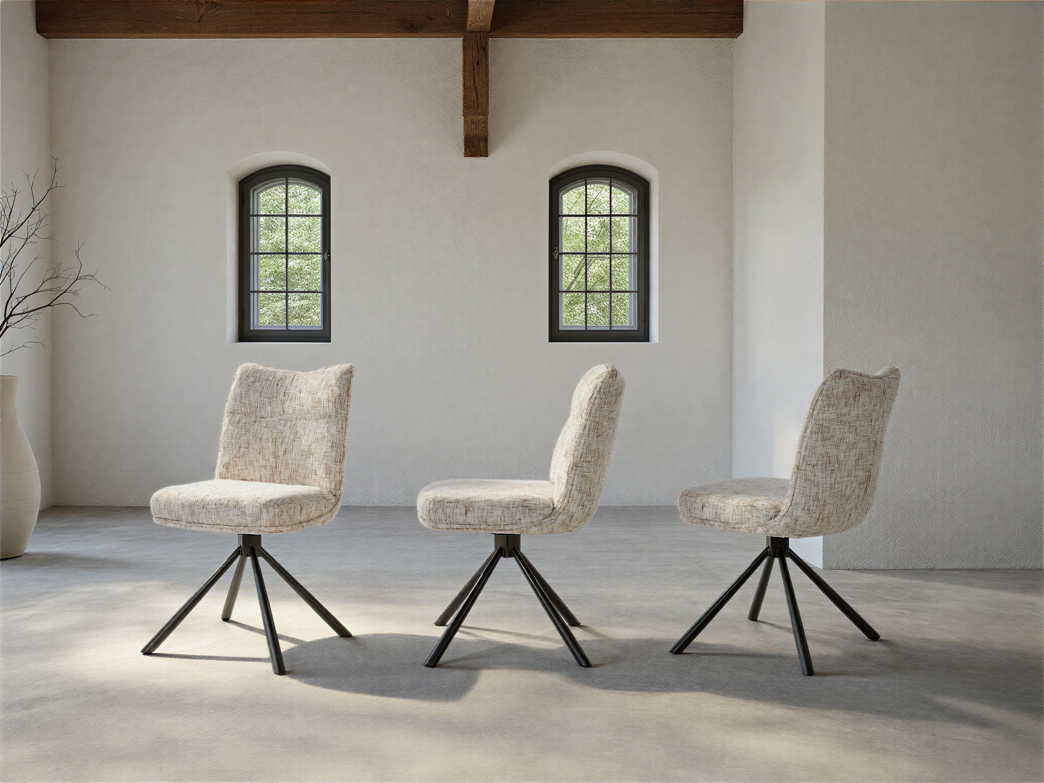 Eetkamerstoel - Ferre - beige