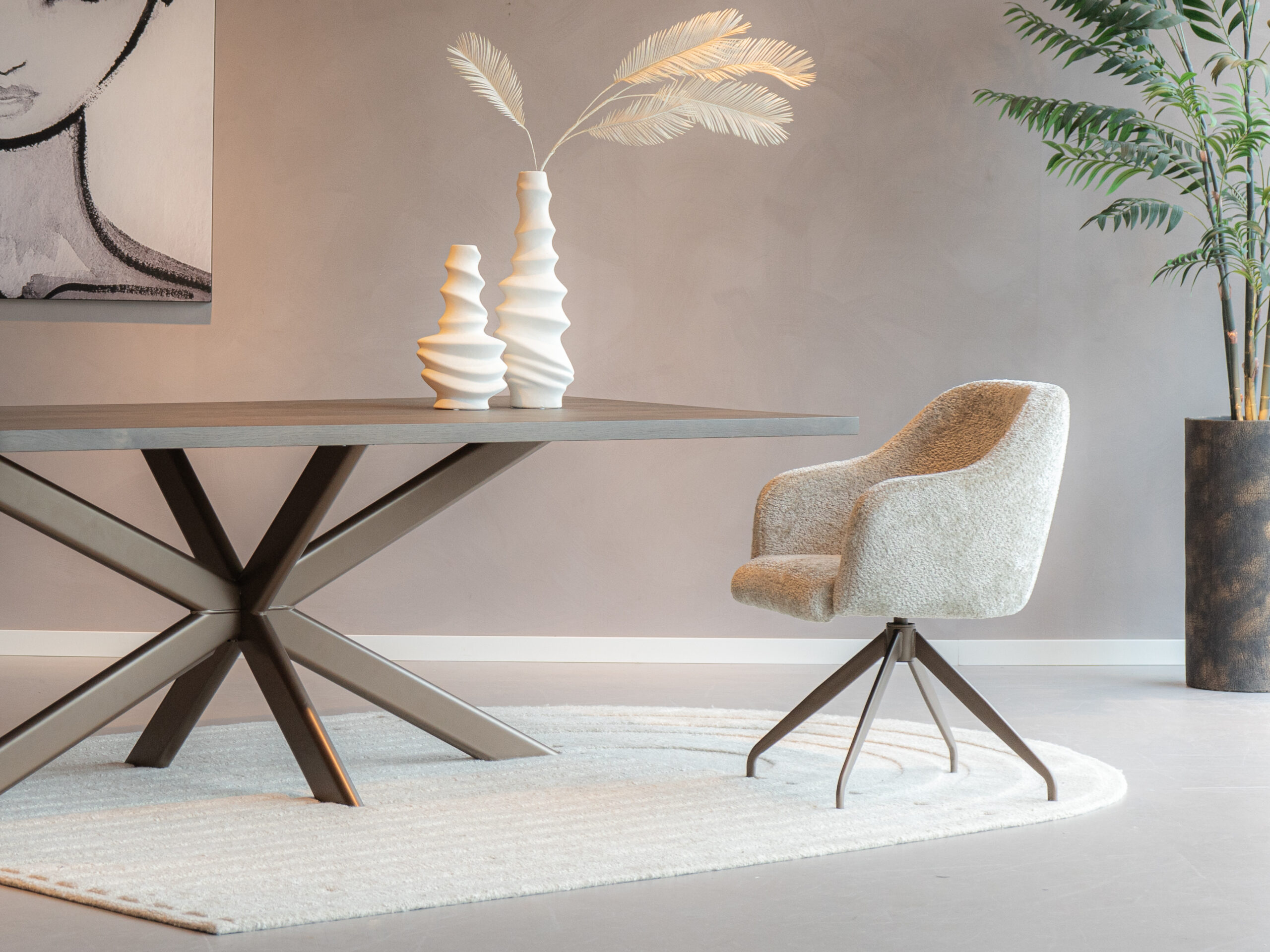 eetstoel stof zelf samenstellen