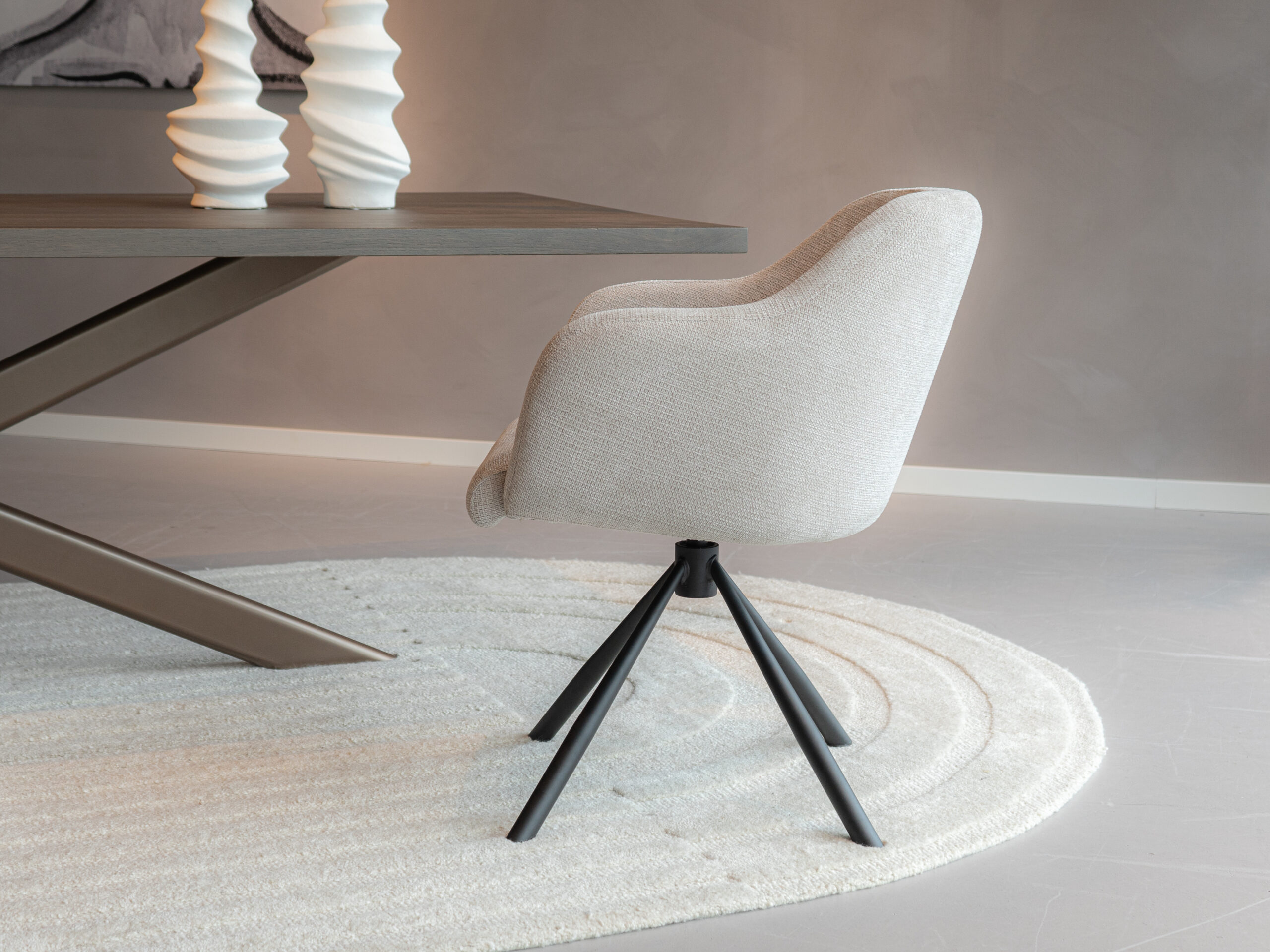 stoelen die rond draaien eetkamer