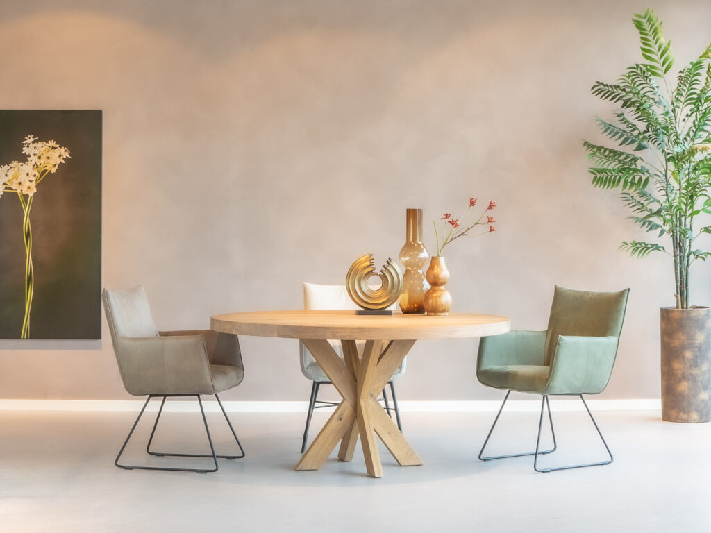 Eetkamerstoel Formia - relax turtle - met arm