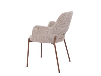 Eetkamerstoel Hamar - Brown Eetkamerstoel Hamar - Brown