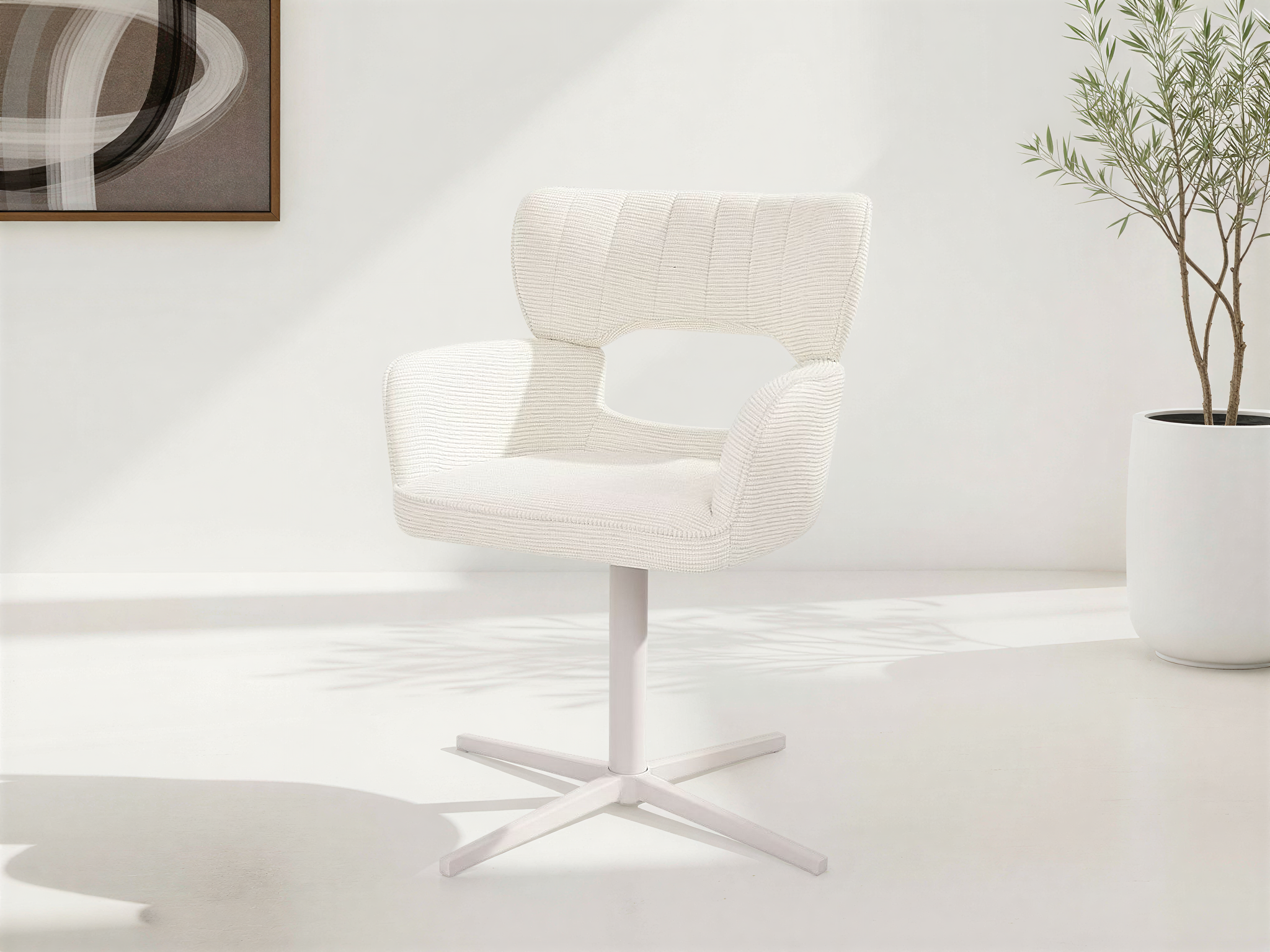 Eetkamerstoel Hustad - White