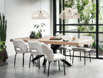 makkelijk aan te schuiven stoelen