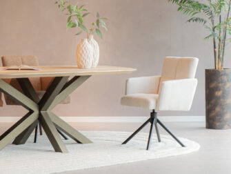 eetkamerstoel auto return armleuning