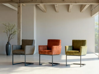 gekleurde royale eetkamerstoelen met arm