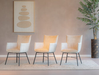 witte eetkamerstoelen met armleuning