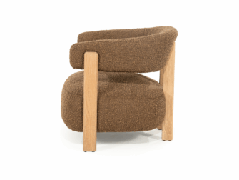 Fauteuil Lola - bruin Hush Fauteuil Lola - bruin Hush