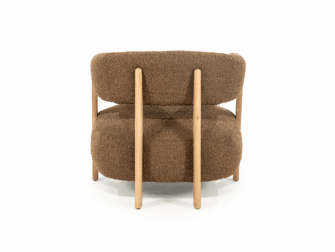Fauteuil Lola - bruin Hush Fauteuil Lola - bruin Hush