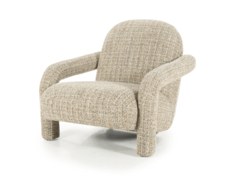 Fauteuil Monica - taupe Asti Fauteuil Monica - taupe Asti