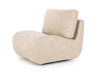 Fauteuil Nilo - taupe Donna