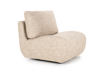 Fauteuil Nilo - taupe Donna