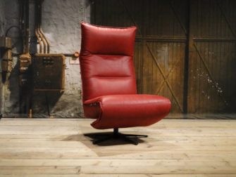 rode industriele fauteuil