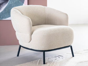 fauteuil met dikke zitting