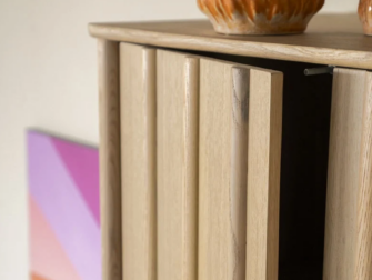 Kast Arvani - 102x47x210cm - naturel